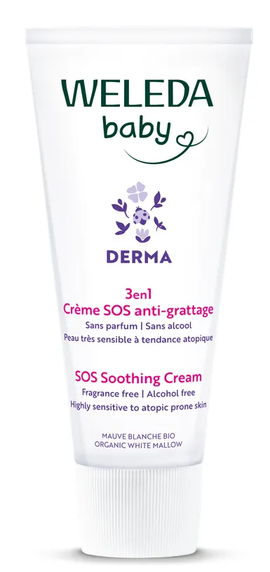 WELEDA Baby Derma 3 in 1 SOS Vette Creme (50 ml)
