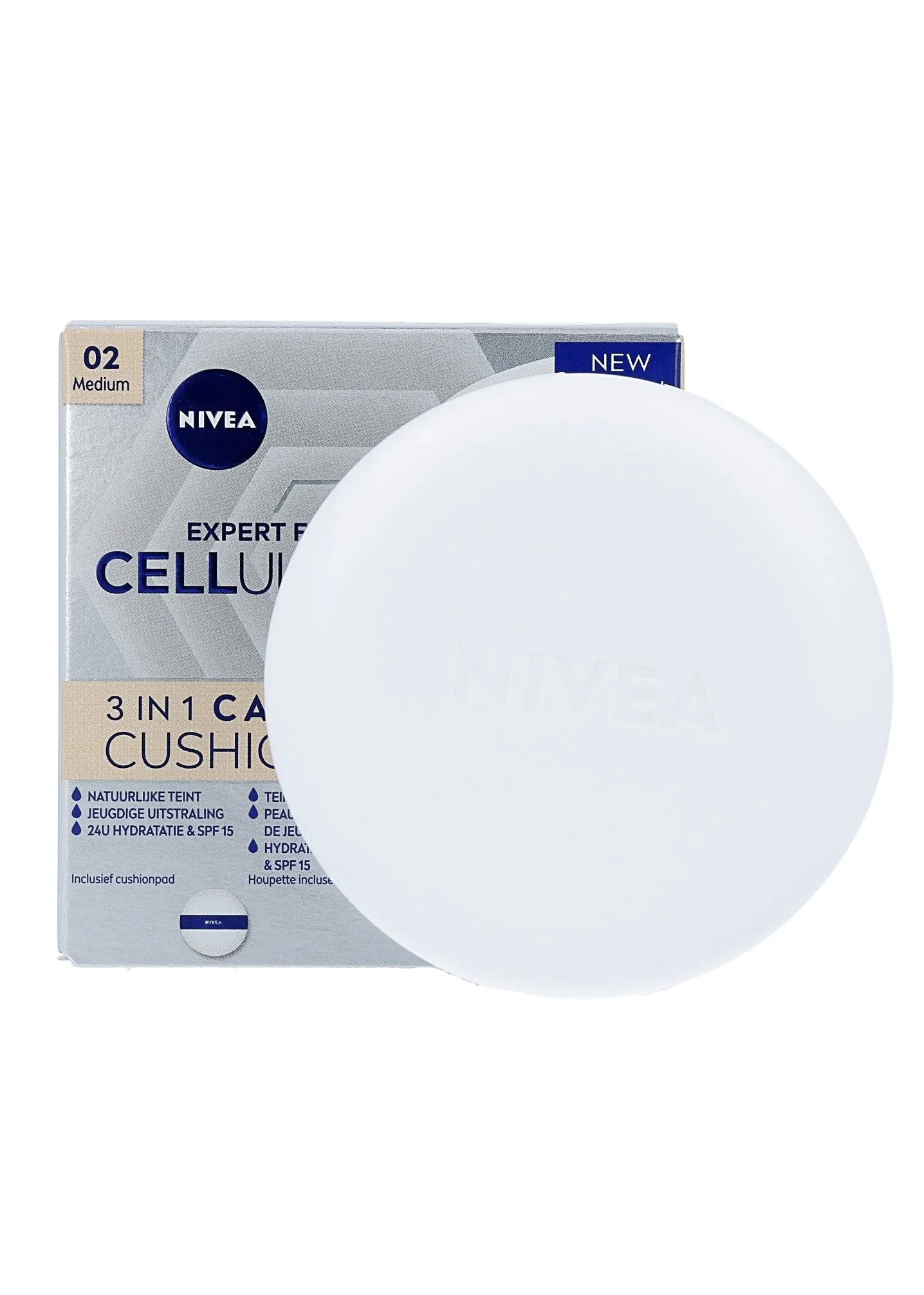 Nivea Hyaluron Cellual Filler 3-in-1 Care Cushion Medium (15 ml)