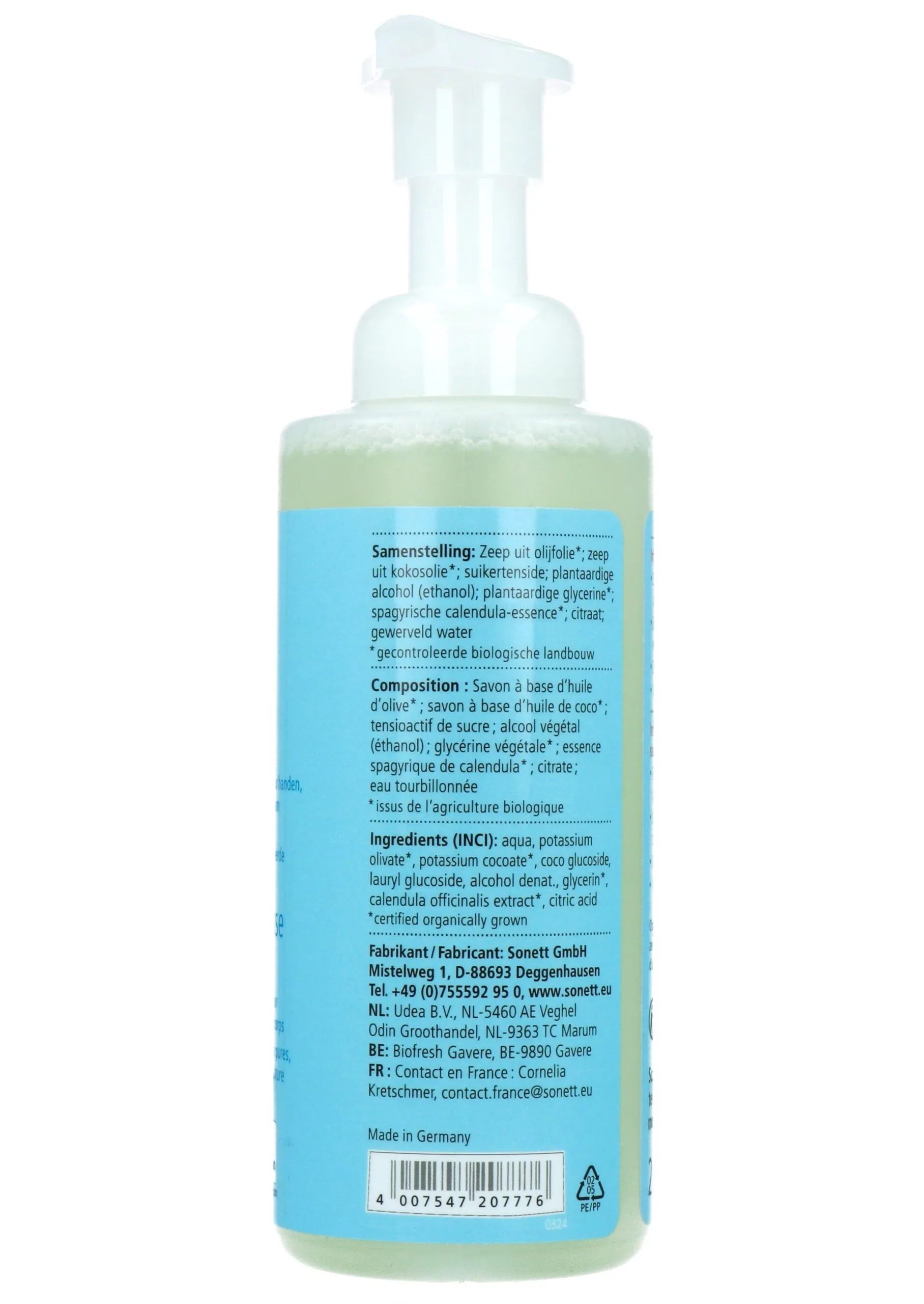 Sonett Schuimzeep Sensitive (200 ml)