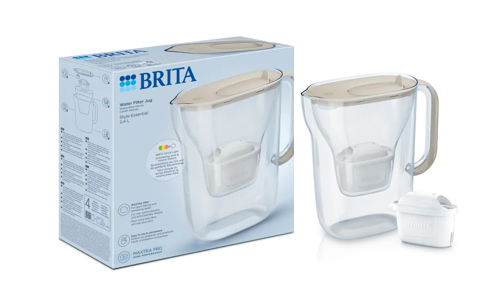 Brita Waterfilterkan Style Essential Cool Sand (2400 ml)