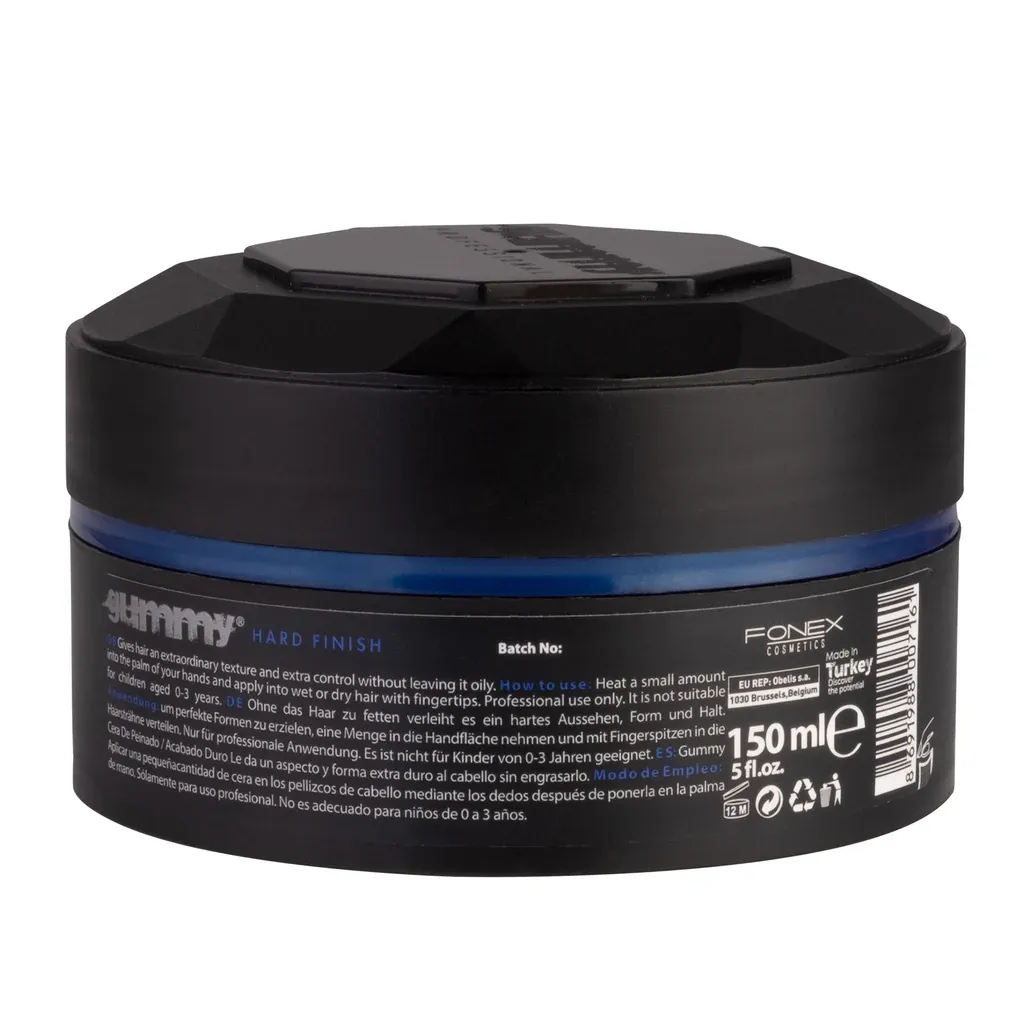 Gummy Styling Wax Hard Finish (150 ml)