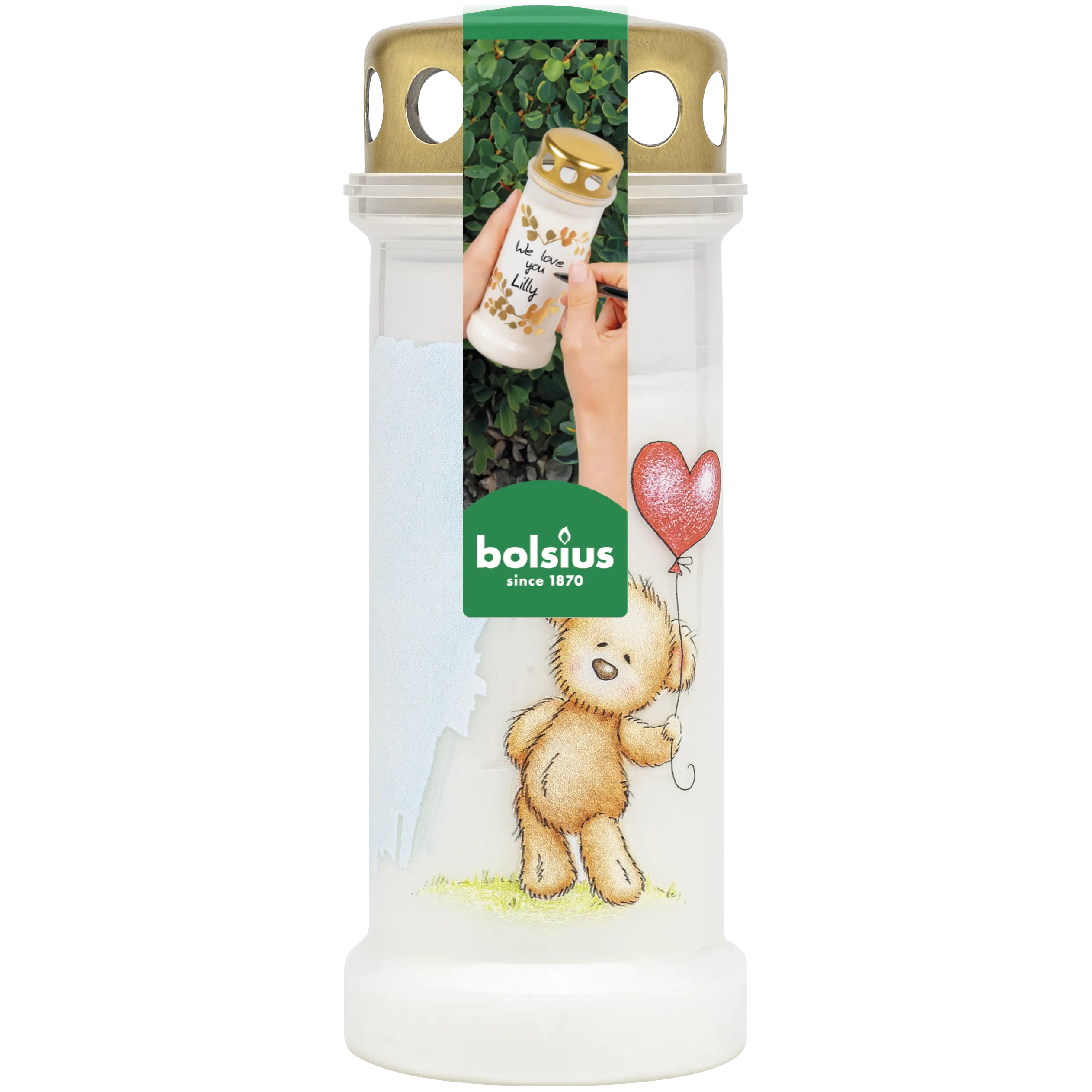 Bolsius Graflicht Nr 6 Knuffelbeer (1 stuk)