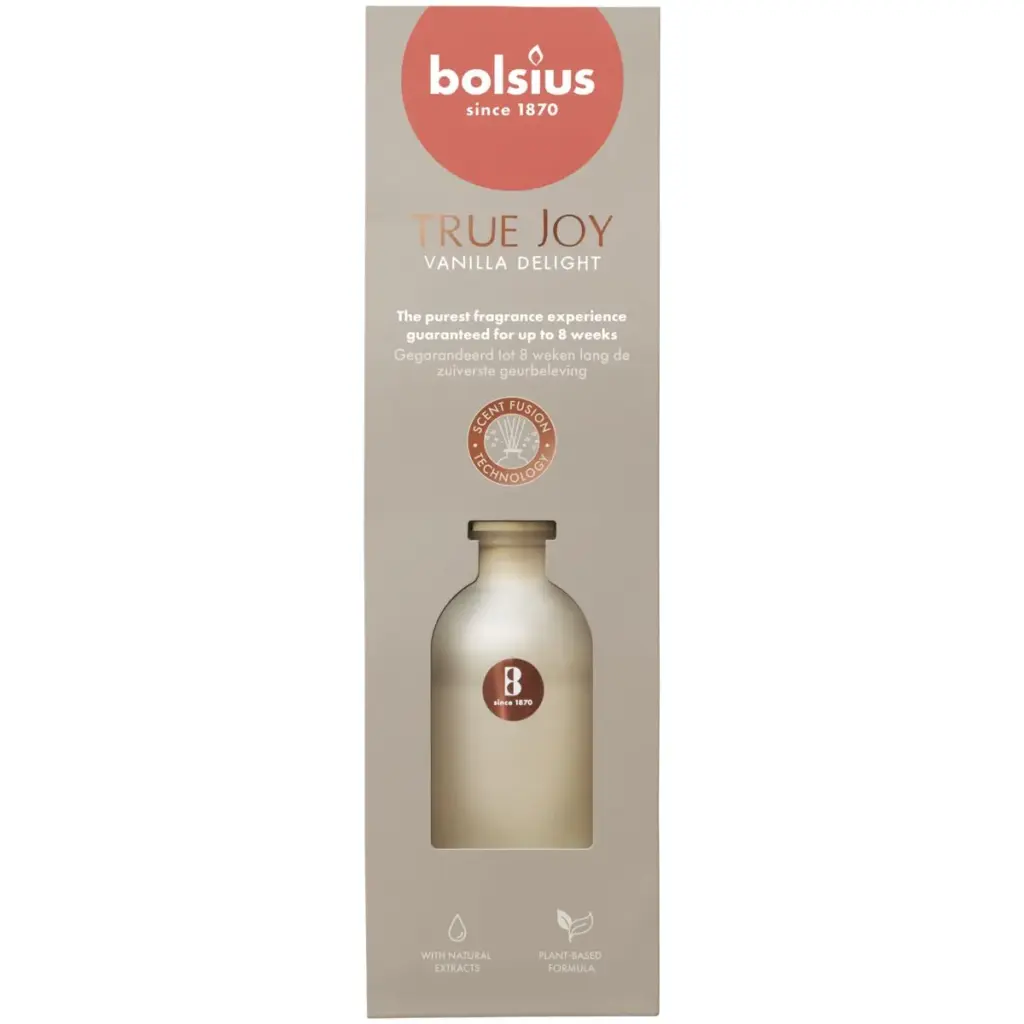 Bolsius Geurverspreider 80 Ml True Joy Vanilla Delight (1 stuk)
