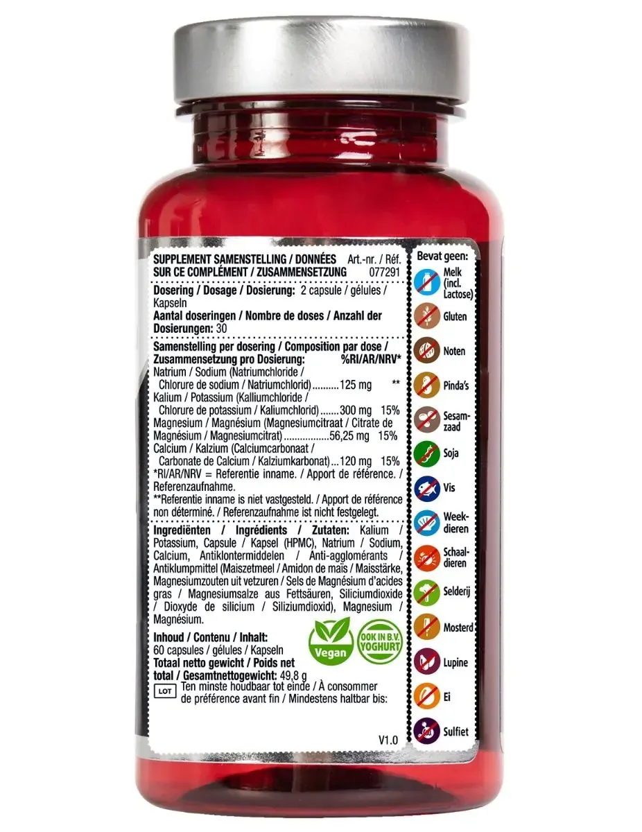 Lucovitaal Elektrolyten (60 capsules)
