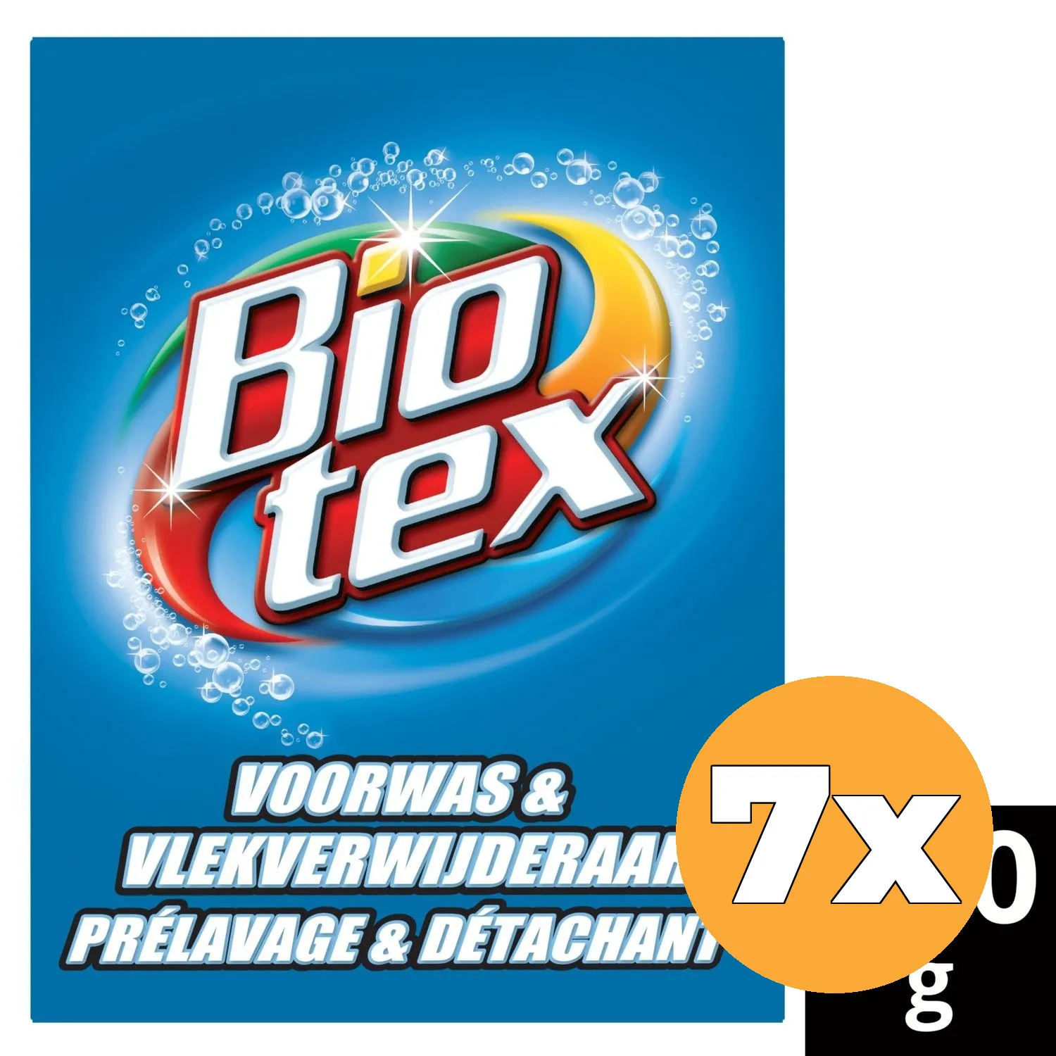 7x Biotex Waspoeder Voorwas & Waskrachtversterker (720 gr)
