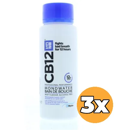 3x Cb12 Mondwater original (250 ml)