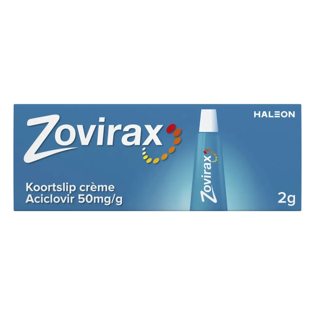 Zovirax Koortslip Creme 50mg/g Tube (2 gr)