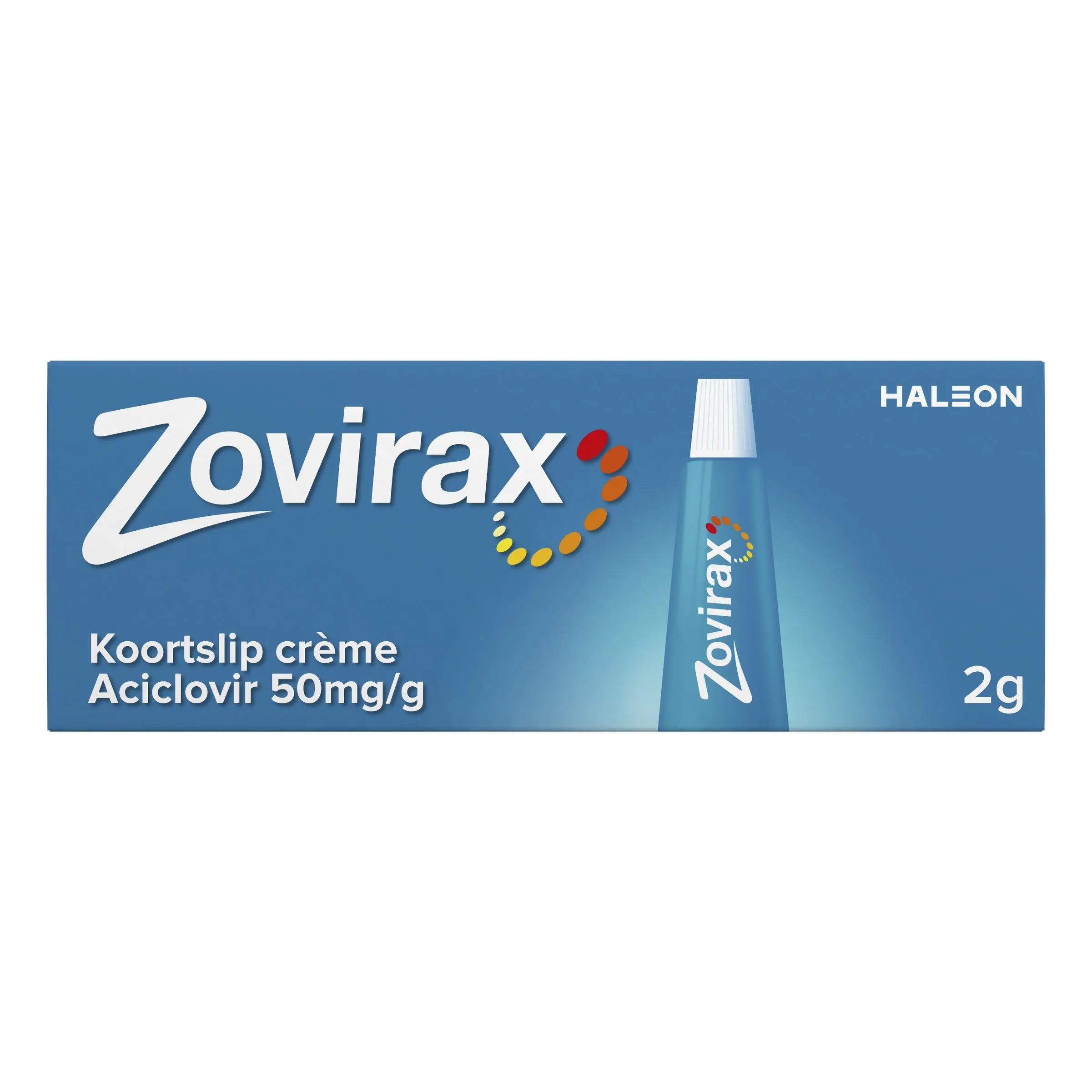 Zovirax Koortslip Creme 50mg/g Tube (2 gr)