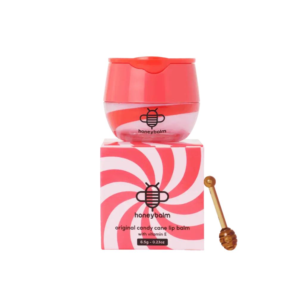 Honeybalm Candy Cane Lipbalm (6.5 gr)