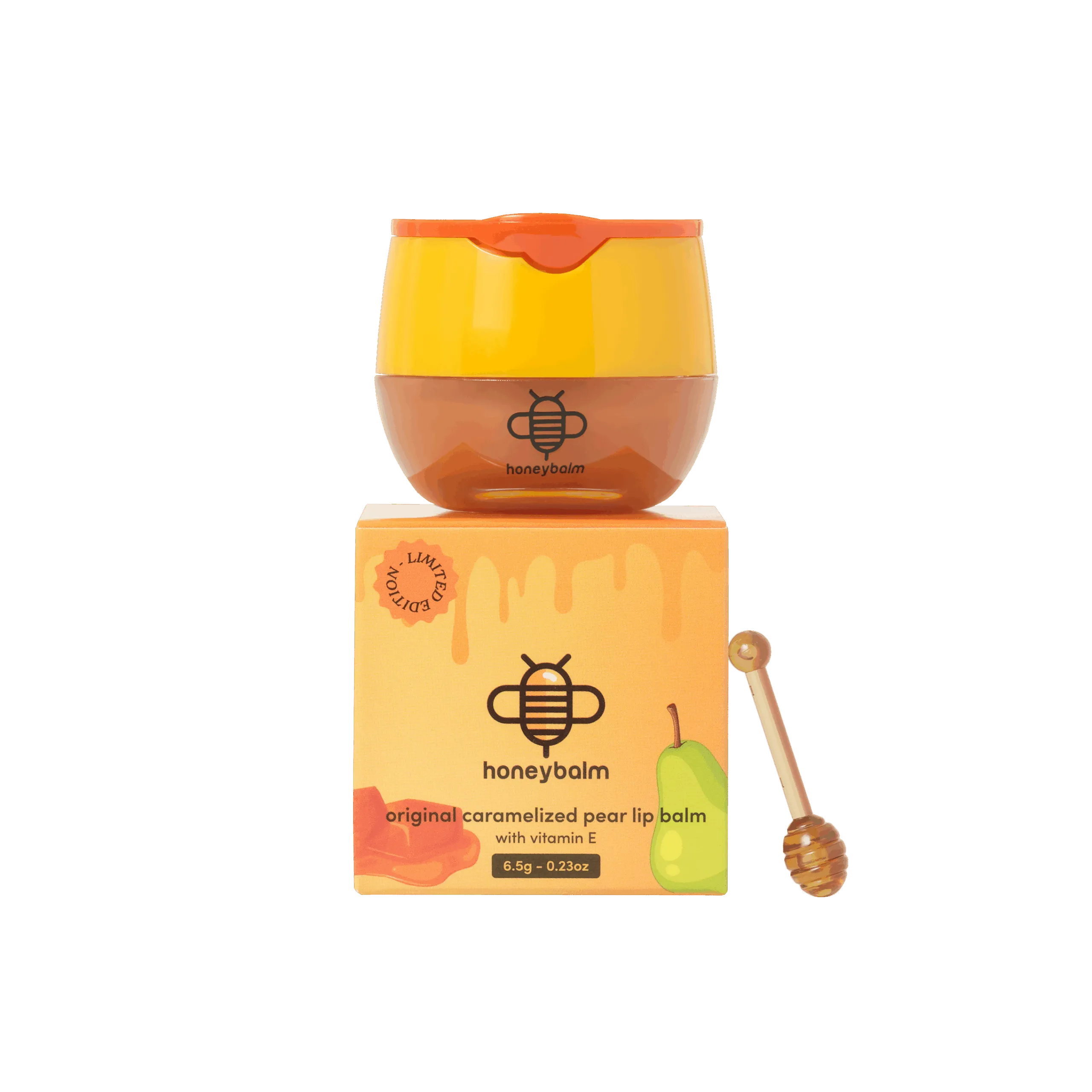 Honeybalm Caramelized Pear Lipbalm (6.5 gr)