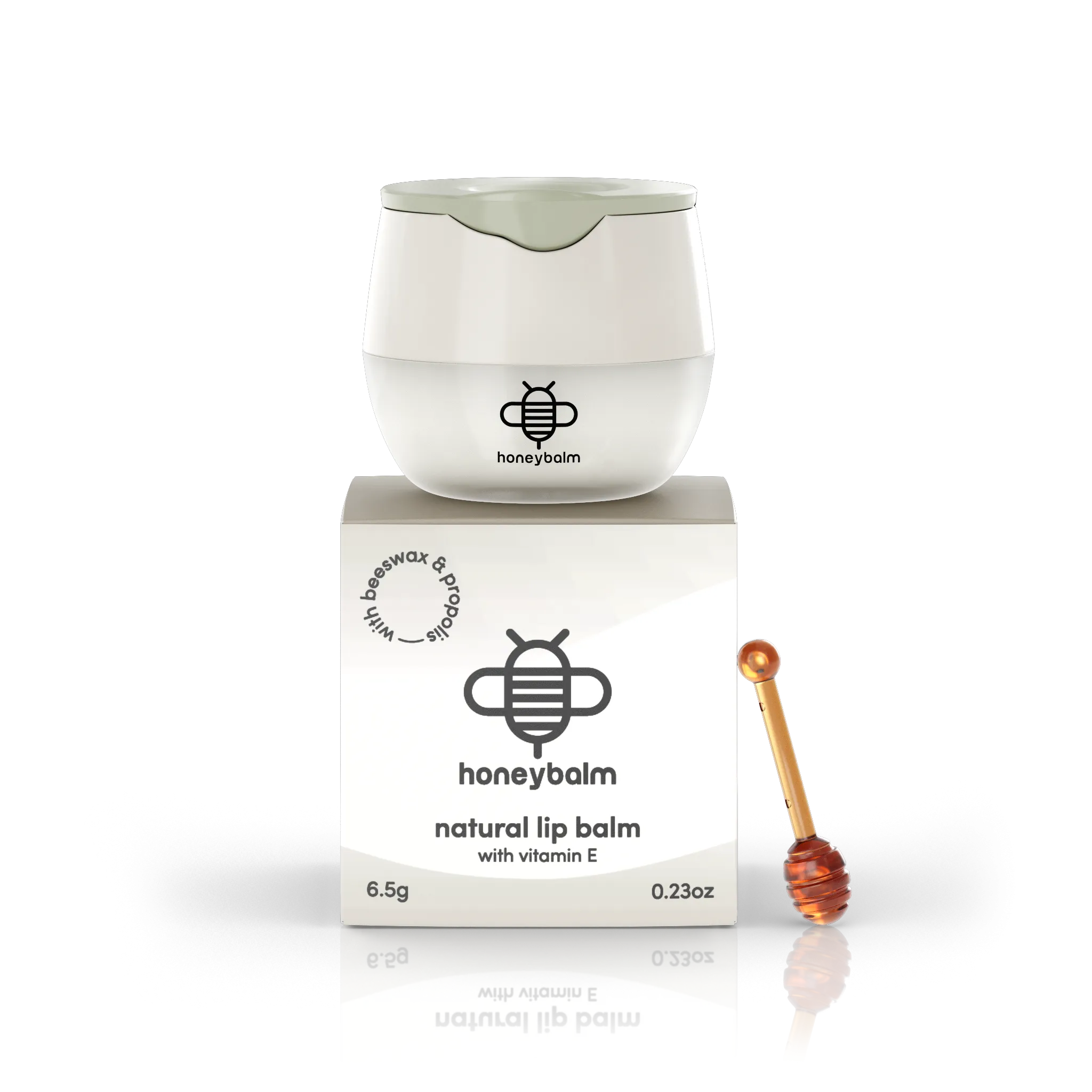 Honeybalm Natural Lipbalm (6.5 gr)