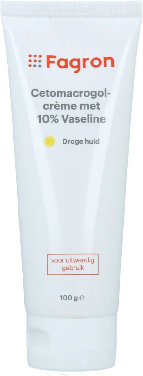 Fagron Cetomacrogolcreme + 10% Vaseline (100 gr)