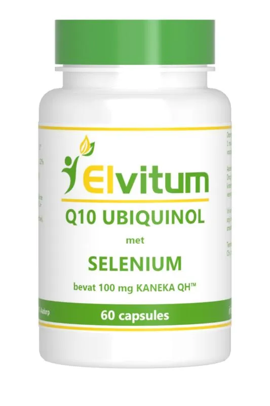 Elvitum Co-Q10 (Ubiquinol) Met Selenium (60 capsules)