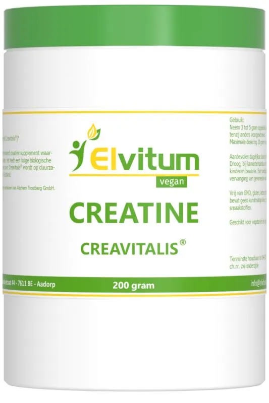 Elvitum Creatine Monohydraat (200 gr)