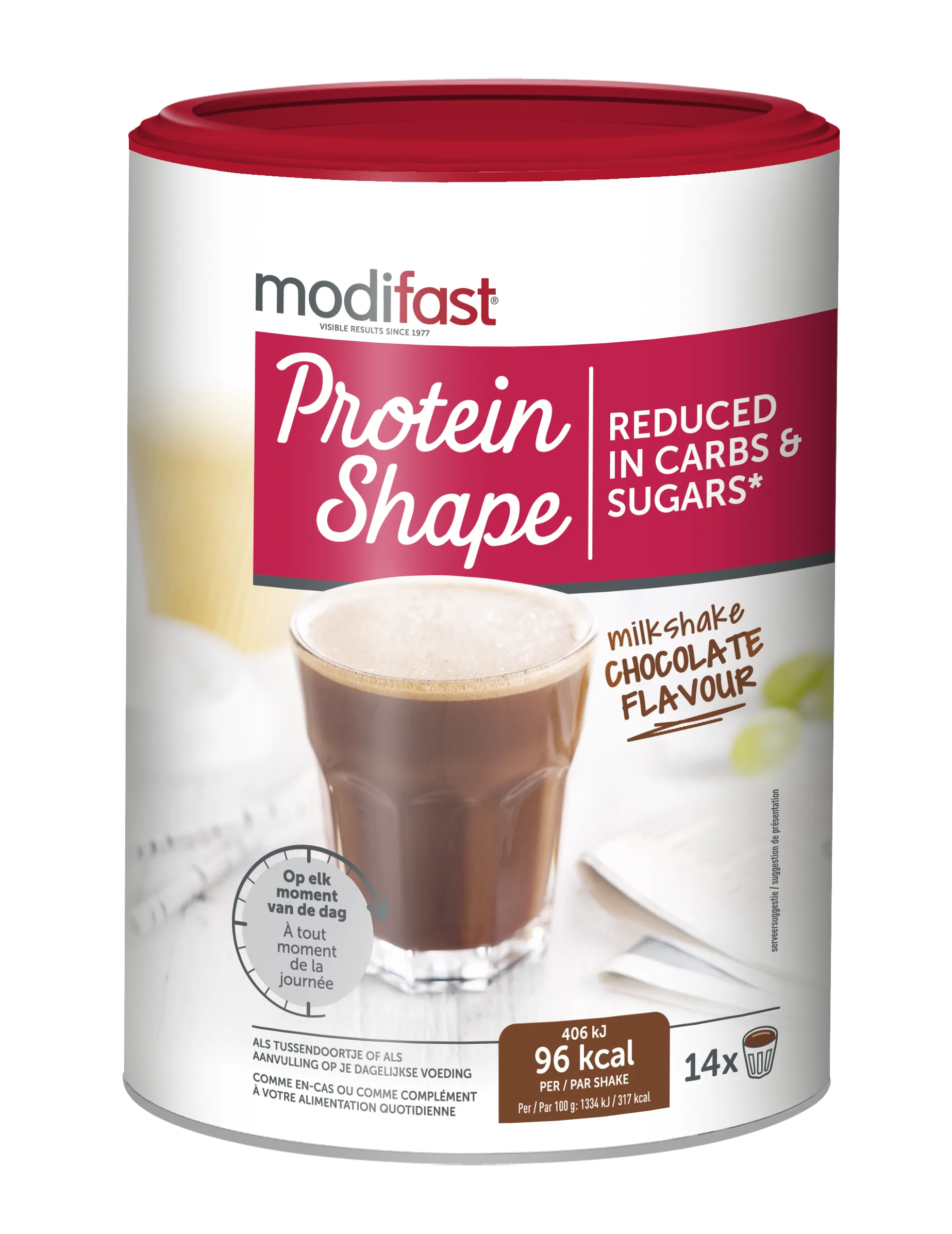 Modifast Protein Shape Milkshake Chocolade (420 gr)