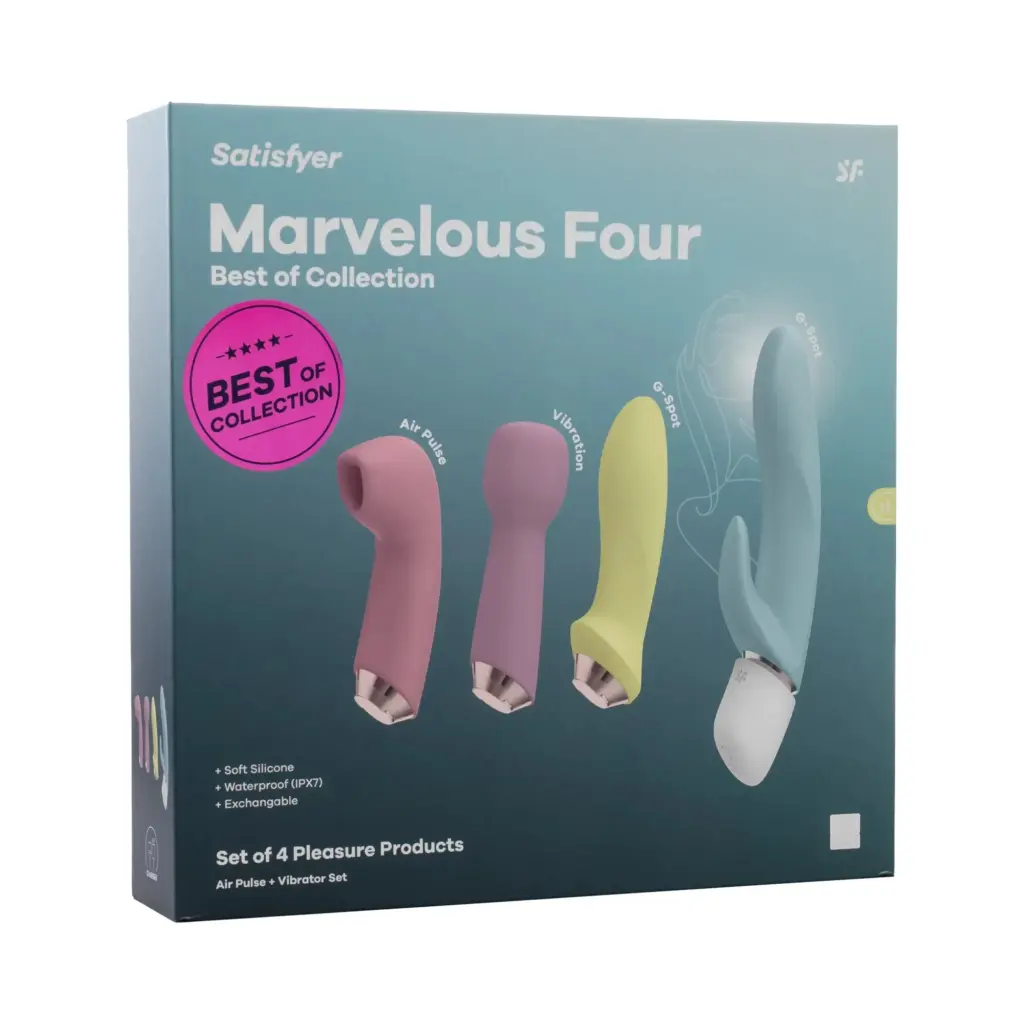 Satisfyer Marvelous Four Set Multicolor (1 set)