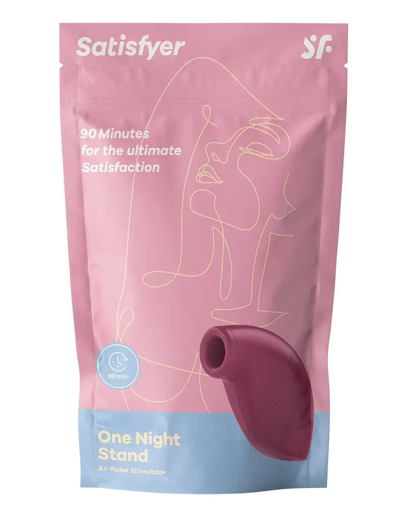 Satisfyer One Night Stand Air Pulse Stimulator - Purple (1 stuk)