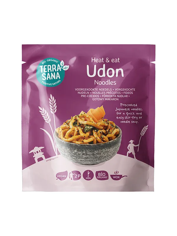 TerraSana Pre-Cooked Udon Noodles (300 gr)