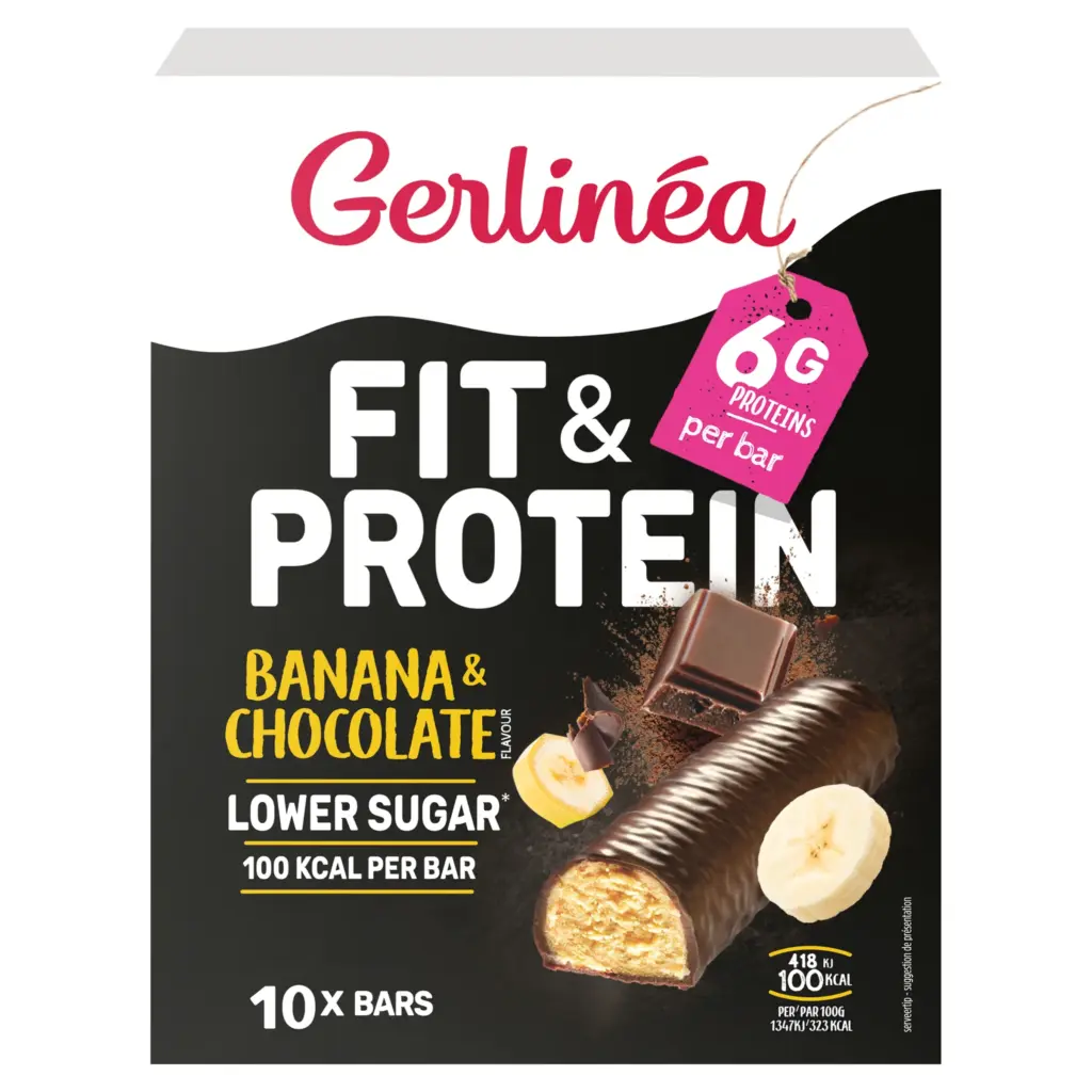 Gerlinéa Repen Banaan & Chocolade (10 stuks)