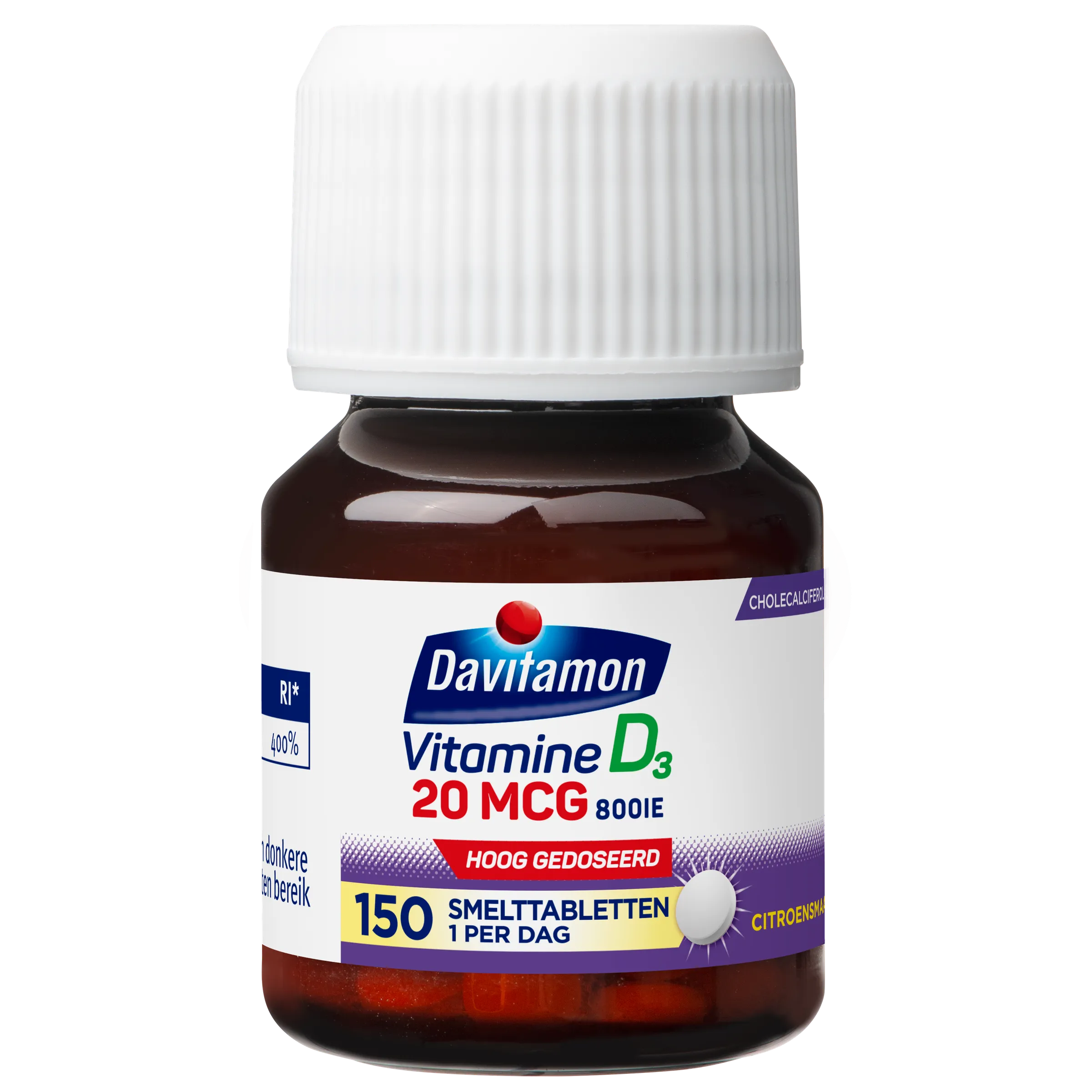 Davitamon Vitamine D3 20mcg (150 tabletten) - image 5