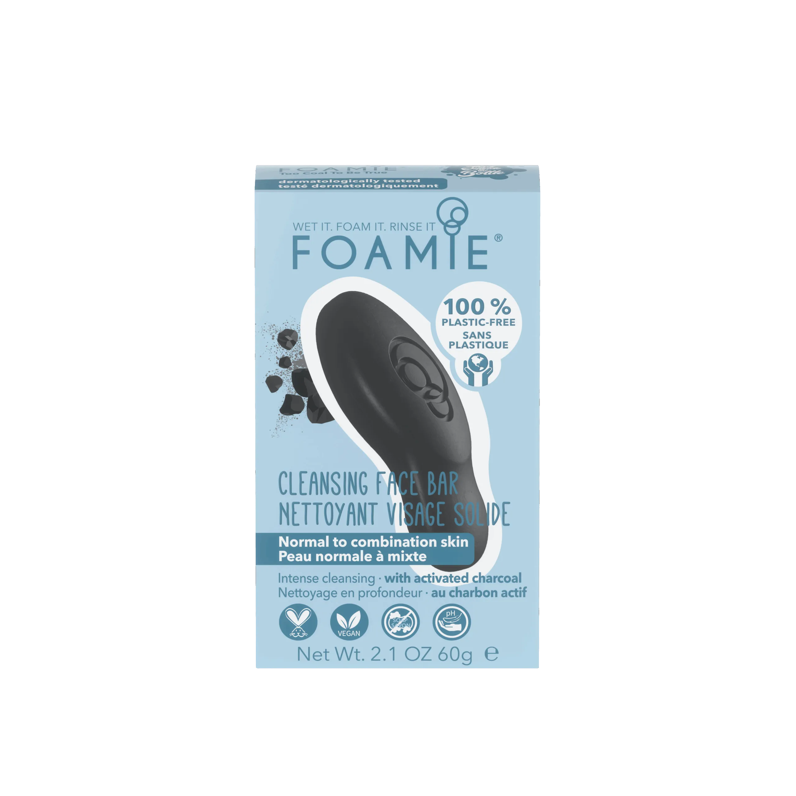 Foamie Face Bar Charcoal (60 gr)