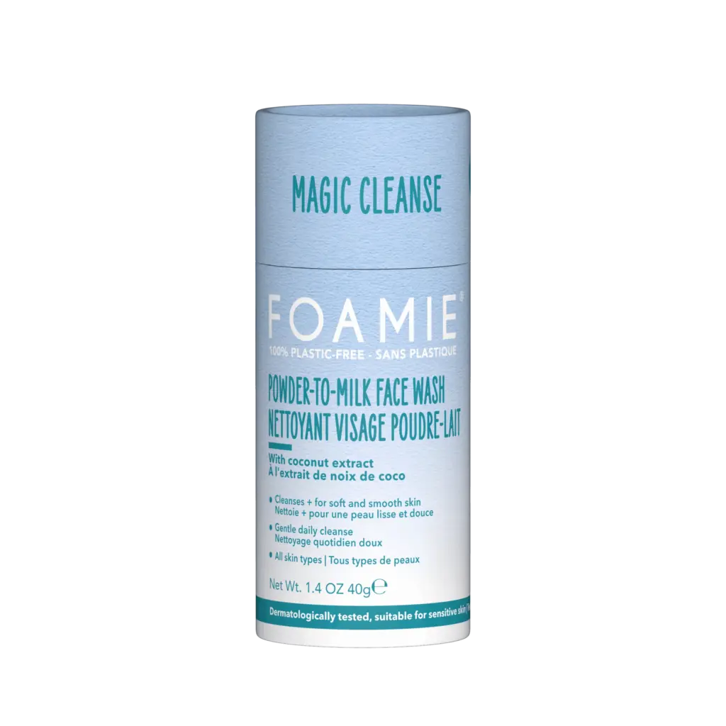Foamie Magic Cleanse Powder To Milk Face Wash (40 gr)
