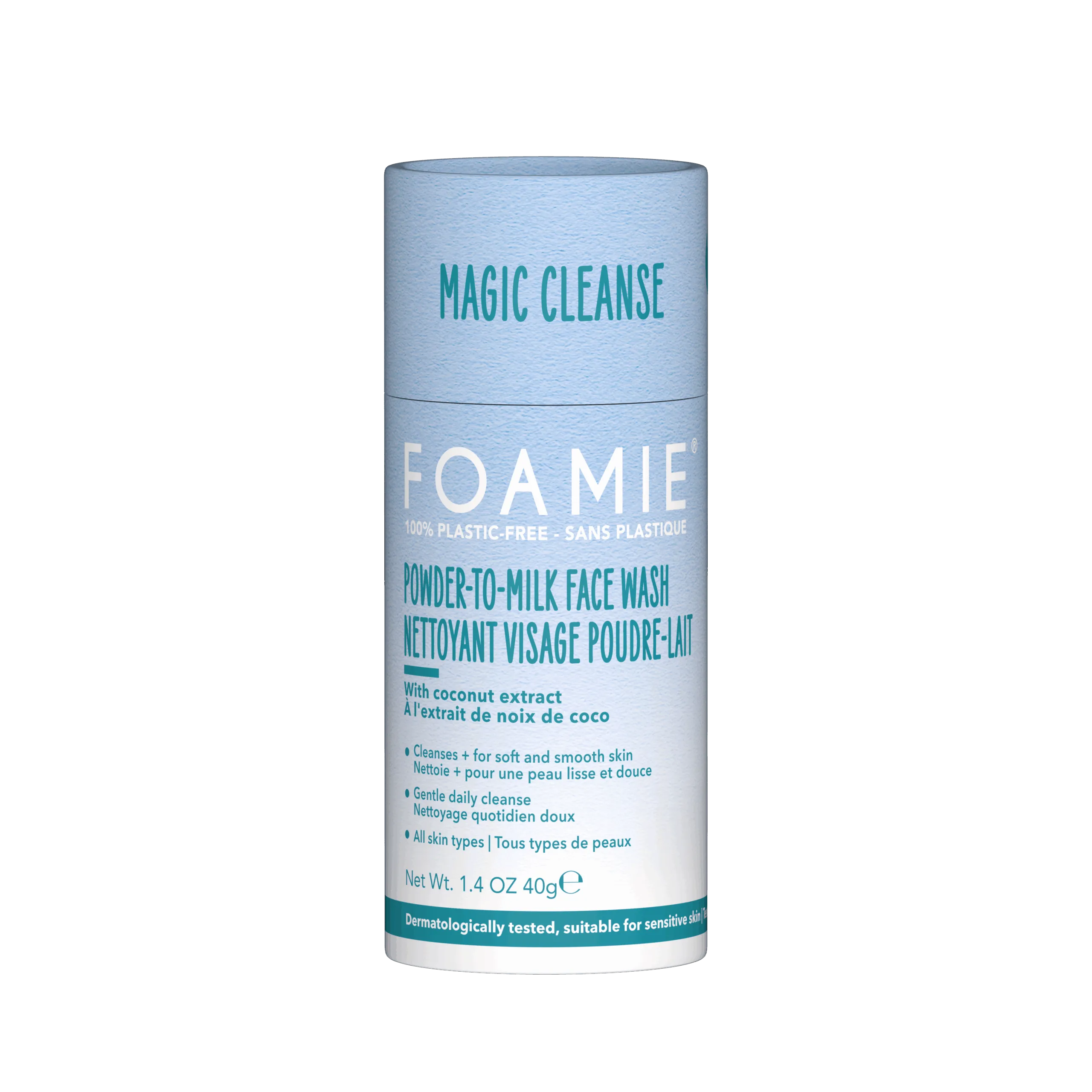 Foamie Magic Cleanse Powder To Milk Face Wash (40 gr)