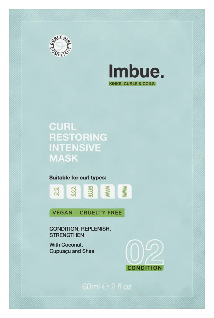 Imbue Imbue Curl Restoring Intensive Mask Sachet (60 ml)