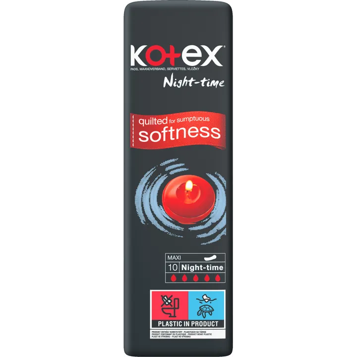 Kotex Maxi Nacht (10 stuks)