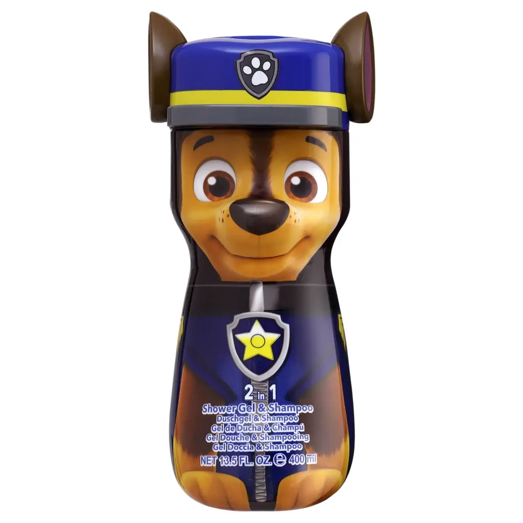 Paw Patrol Shower Gel & Shampoo 2D Chase (400 ml)