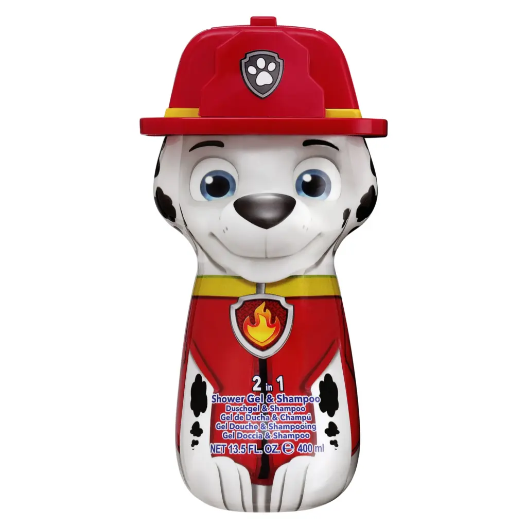 Paw Patrol Shower Gel & Shampoo 2D Marshall (400 ml)