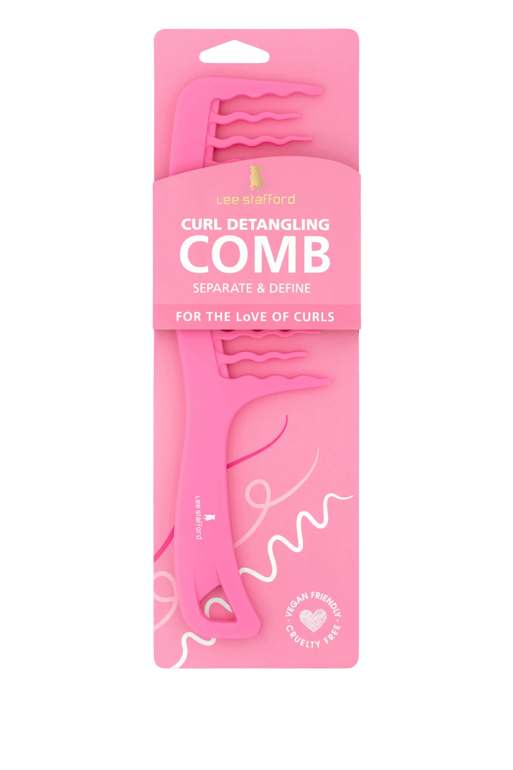 Lee Stafford For the Love of Curls Curl Detangling Comb (1 stuk)