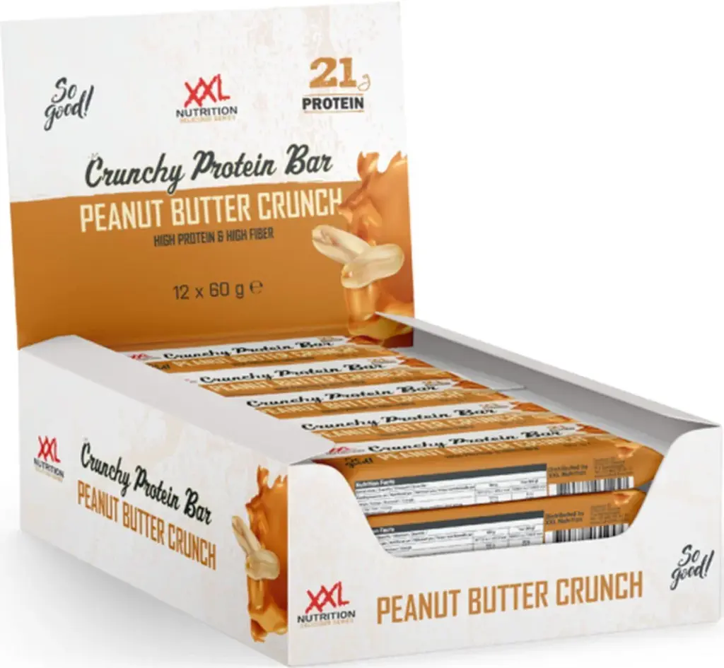 XXL Nutrition Crunchy Protein Bar Peanut Butter Crunch (60 gr)