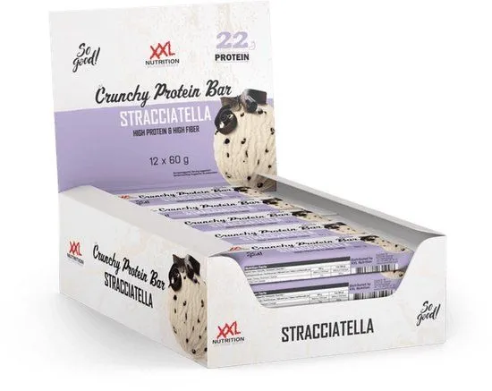 XXL Crunchy Protein Bar Stracciatella (60 gr)