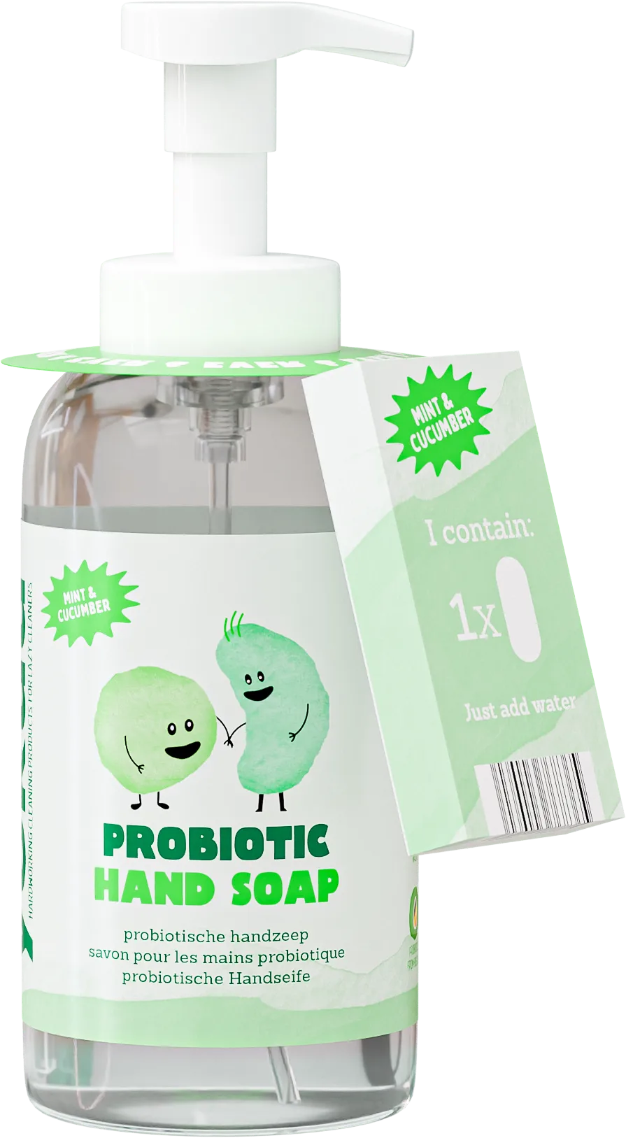 Yokuu Handzeep Cucumber Mint Starterkit (1 set)