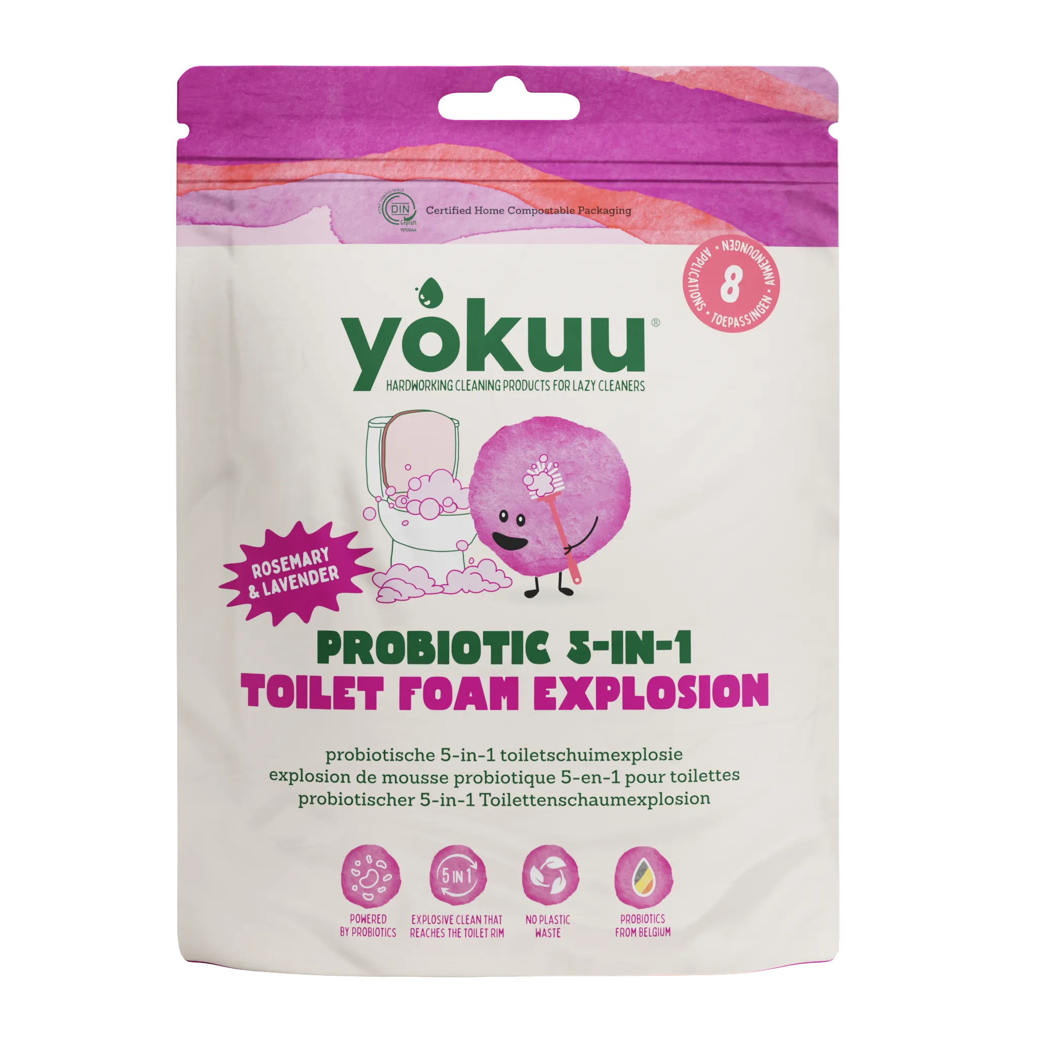 Yokuu Probiotische 5-in-1 Toiletschuimexplosie (800 gr)