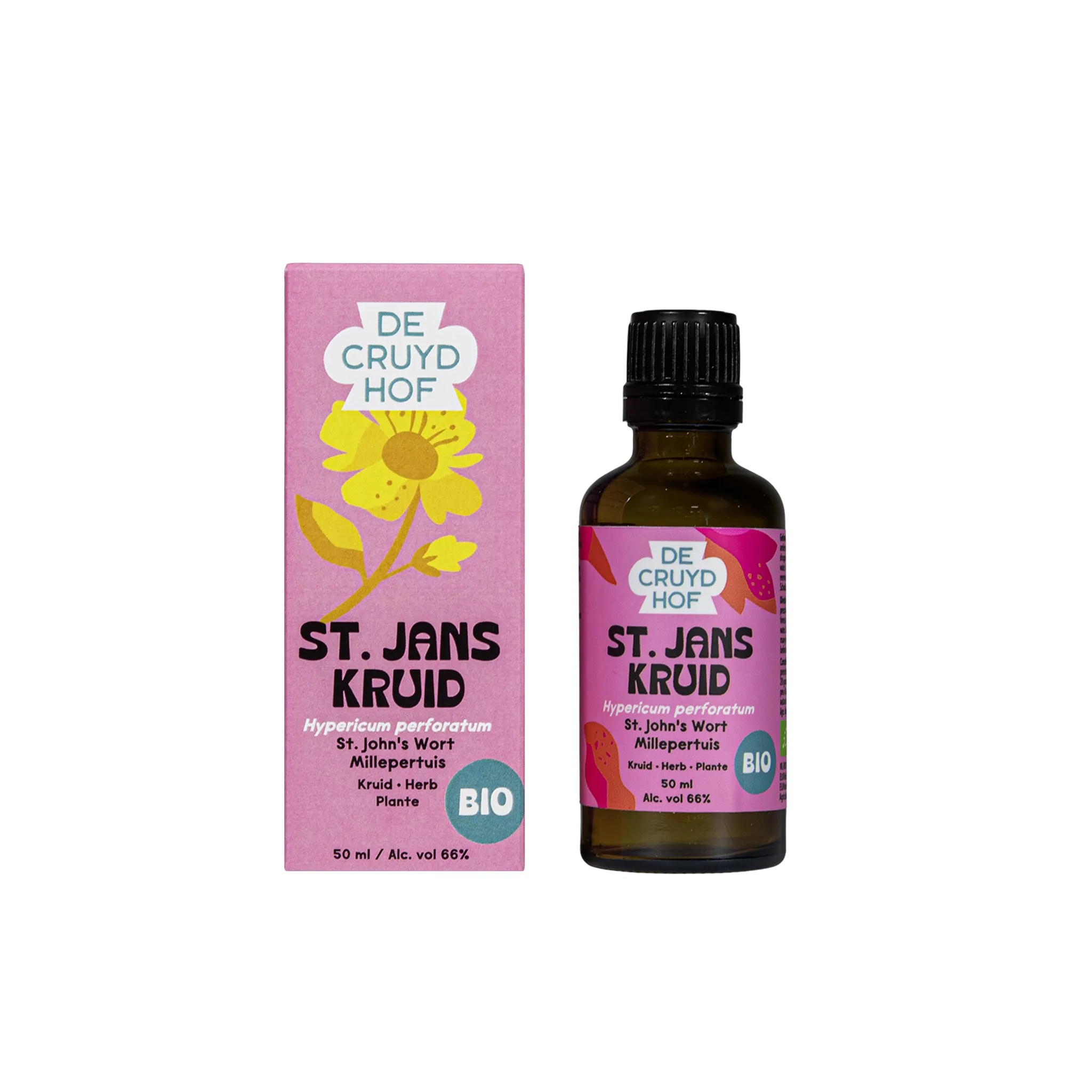 Cruydhof Hypericum Perforatum Hrb/Sint Janskruid Bio (50 ml)