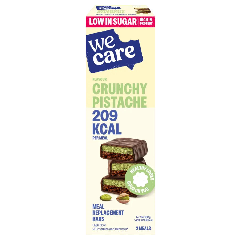 WeCare Bars Crunchy Pistache (2 stuks)