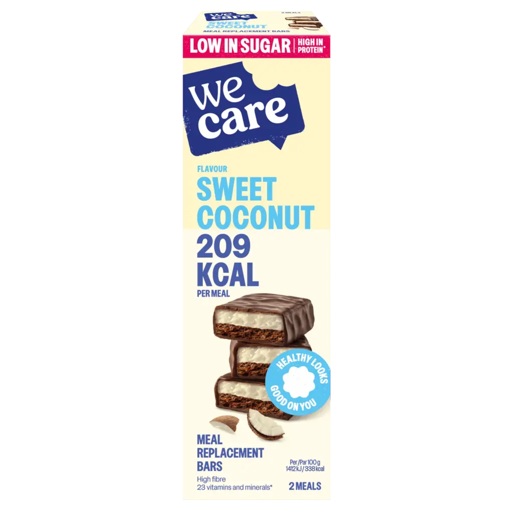 WeCare Bars Sweet Coconut (2 stuks)