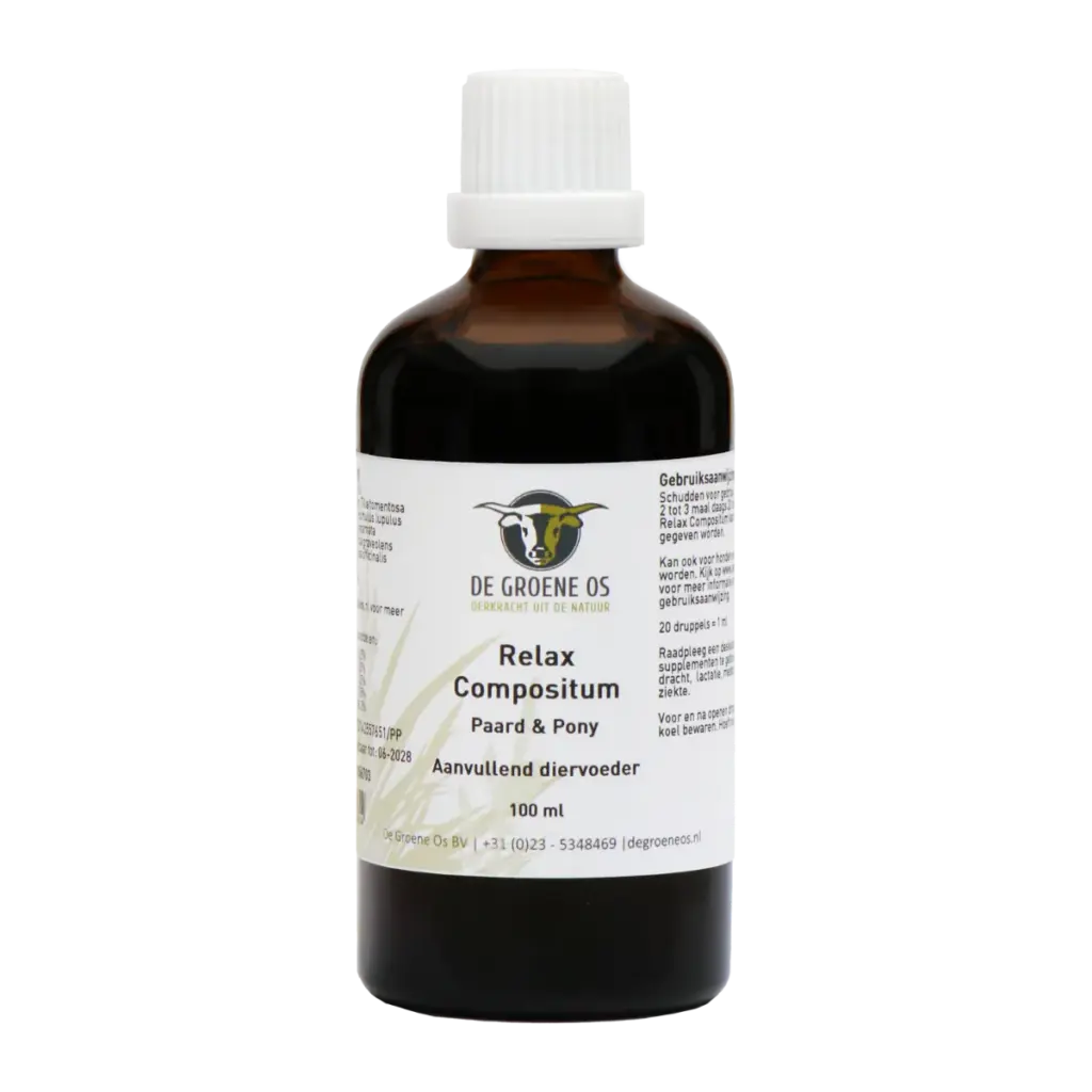 De Groene Os Relax Compositum Paard/Pony (100 ml)