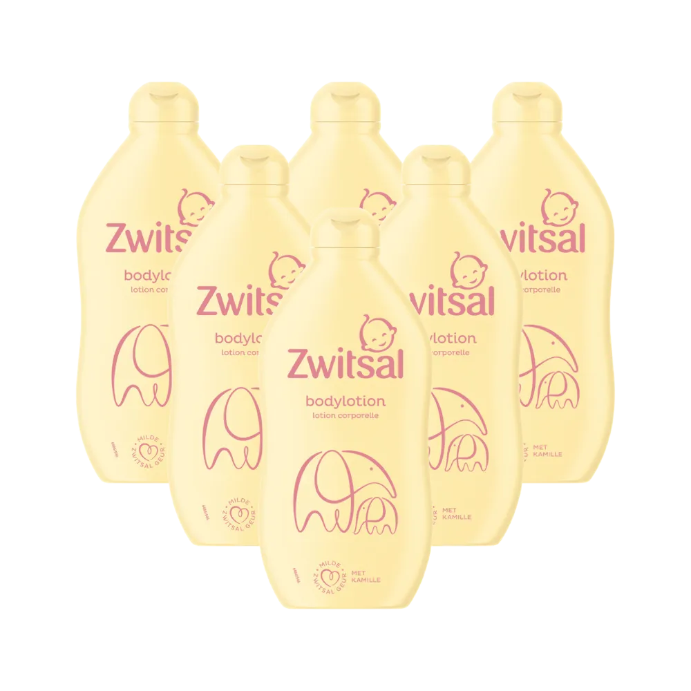 6x Zwitsal Bodylotion (400 ml)