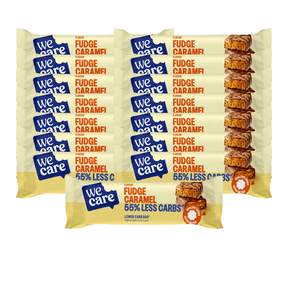 15x WeCare Bar Fudge Caramel (60 gr)