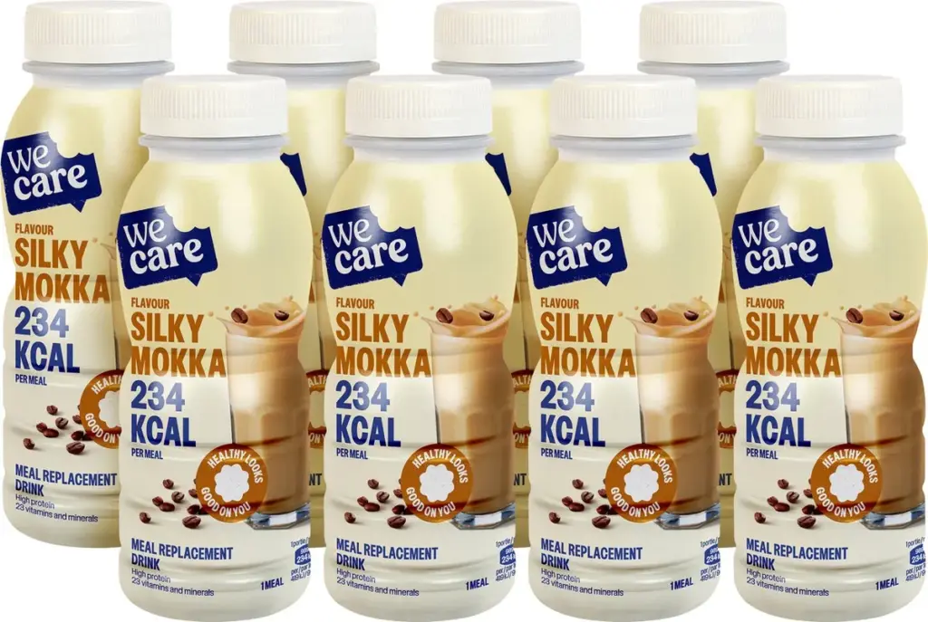 8x WeCare Drink Silky Mokka (236 ml)