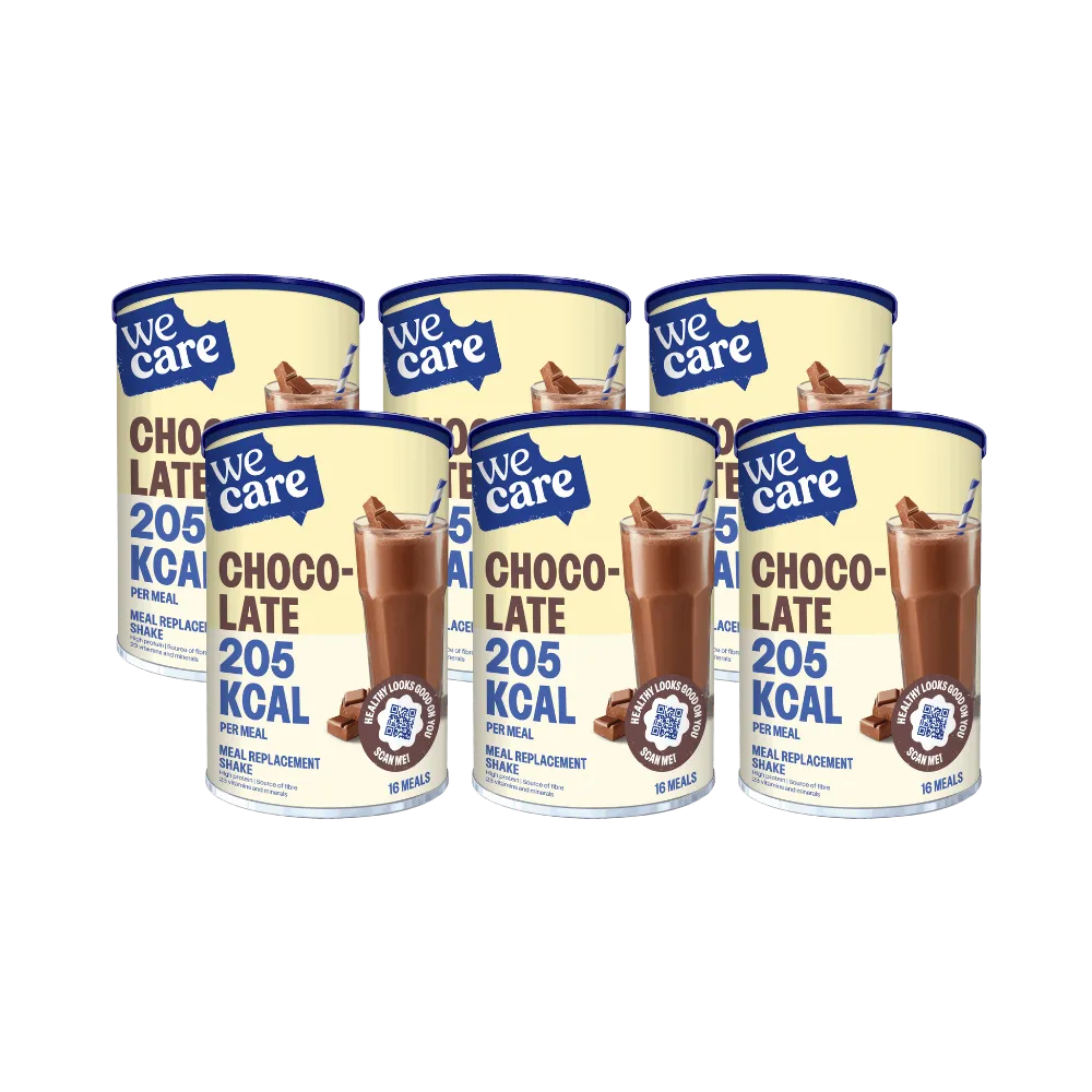 6x WeCare Shake Chocolate (436 gr)