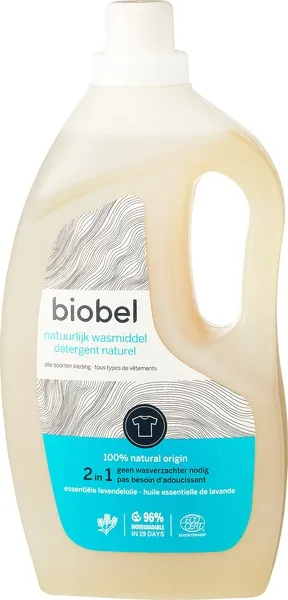 Biobel Wasmiddel Vloeibaar (1500 ml)