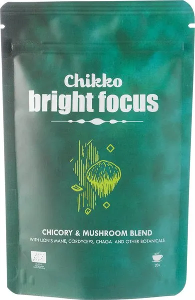 Chikko Not Coffee Mushroom Coffee Bright Focus (100 gr)