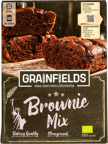 Grainfields Browniemix (400 gr)