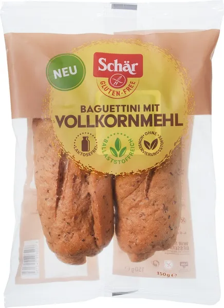 Schär Baguettini Glutenvrij (150 gr)