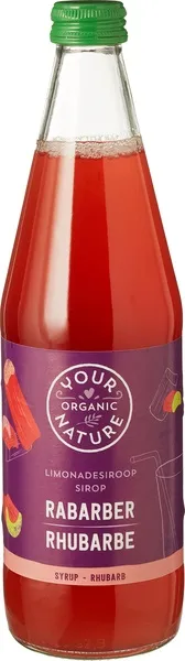 Your Organic Nature Limonadesiroop Rabarber (500 ml)