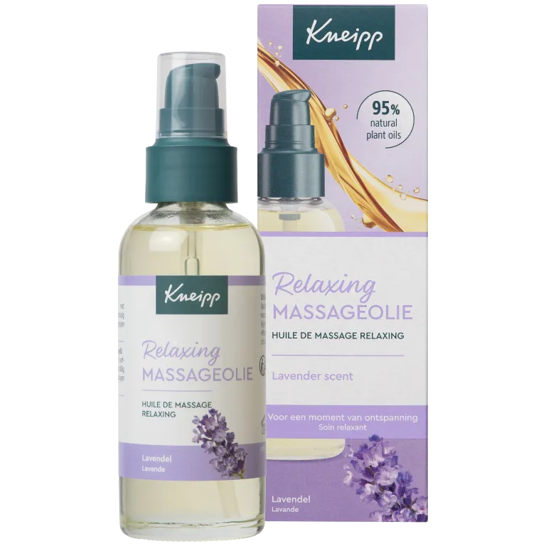 Kneipp Massageolie Relaxing (Met Pompje) (100 ml)